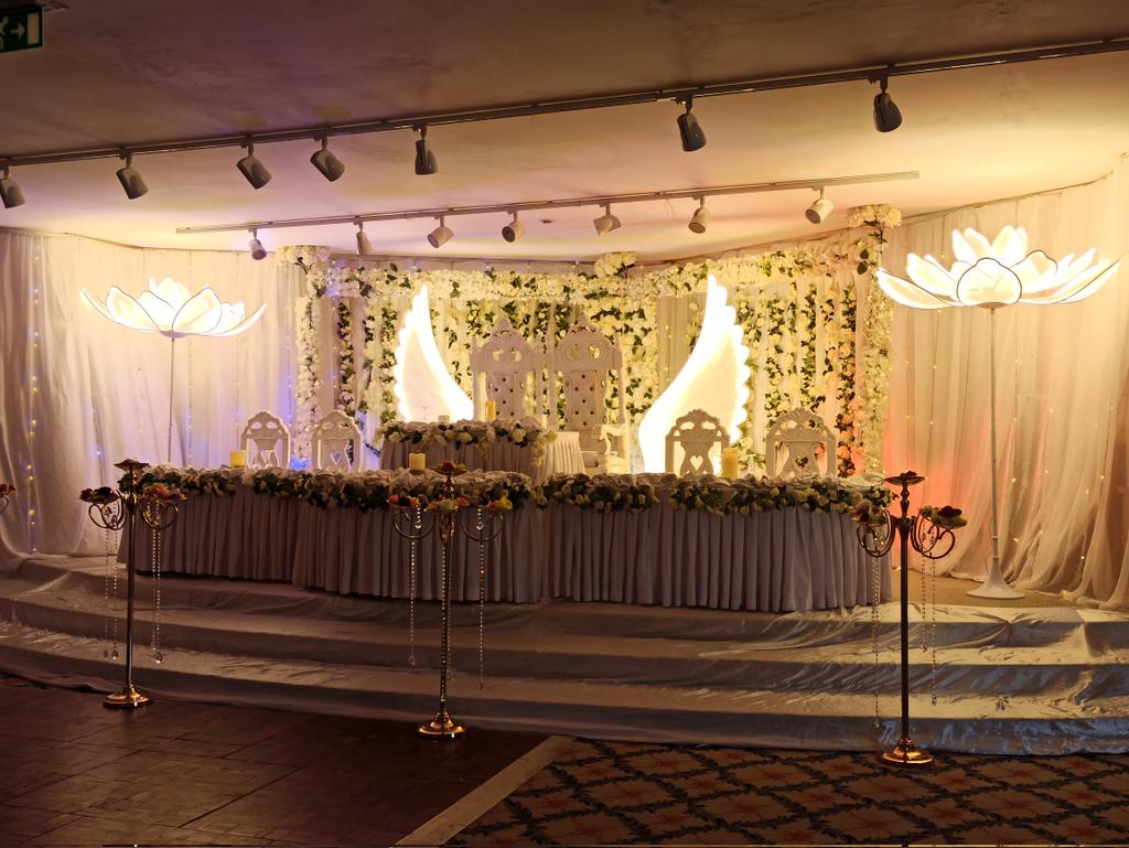 AsmaraPalace's tweet image. Planning your dream wedding?💍 Hotel Asmara Palace is ready to host your special day! 🌟 Flexible halls for any guest count. 🍽 Special International &amp;amp; Traditional menu. 🌟5-star hospitality in Asmara.    Contact us  + 291153700  #Asmarapalace #wedding #Hotel