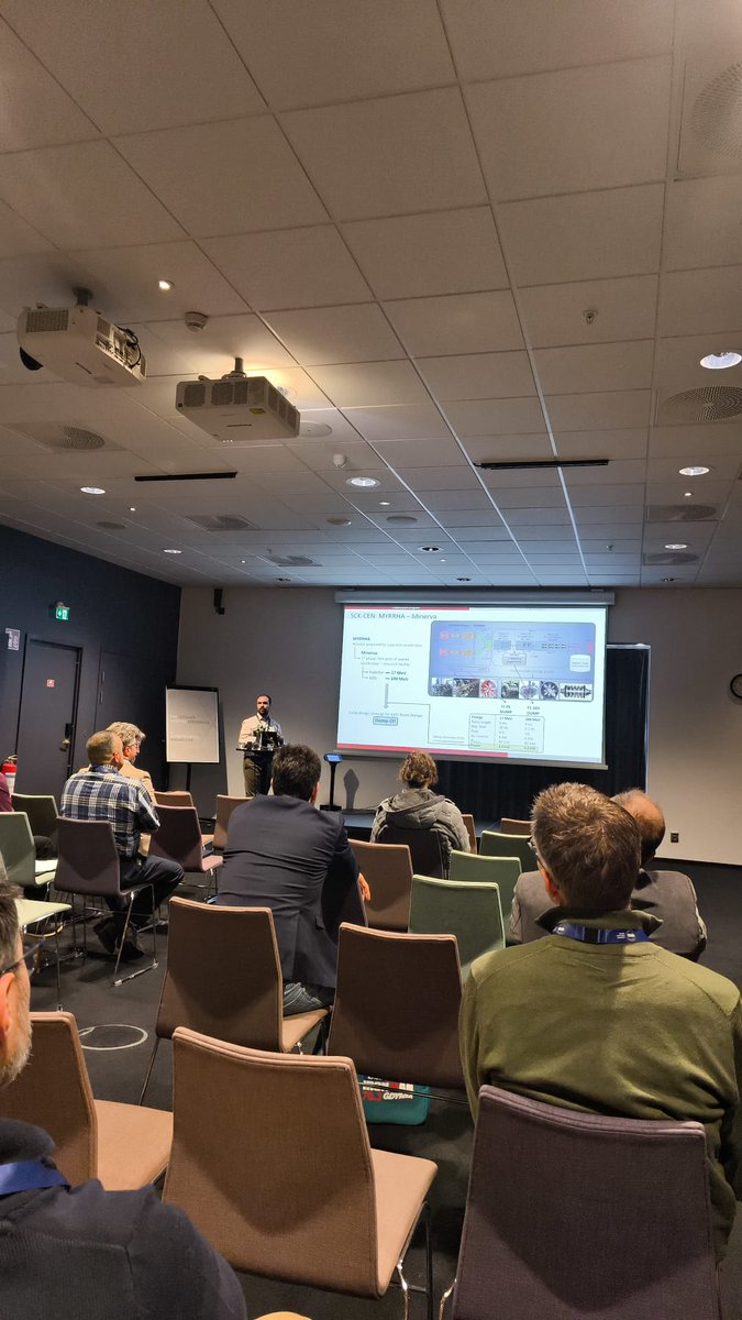 BilbaoEss's tweet image. ESS Bilbao #Target division has been participated in the #ICANS conference, where they are sharing with the scientific community the developments carried out within the Dump‑IT, Vessel Design for a Spectrometer at TS2‑SNS, and #Argitu projects.
