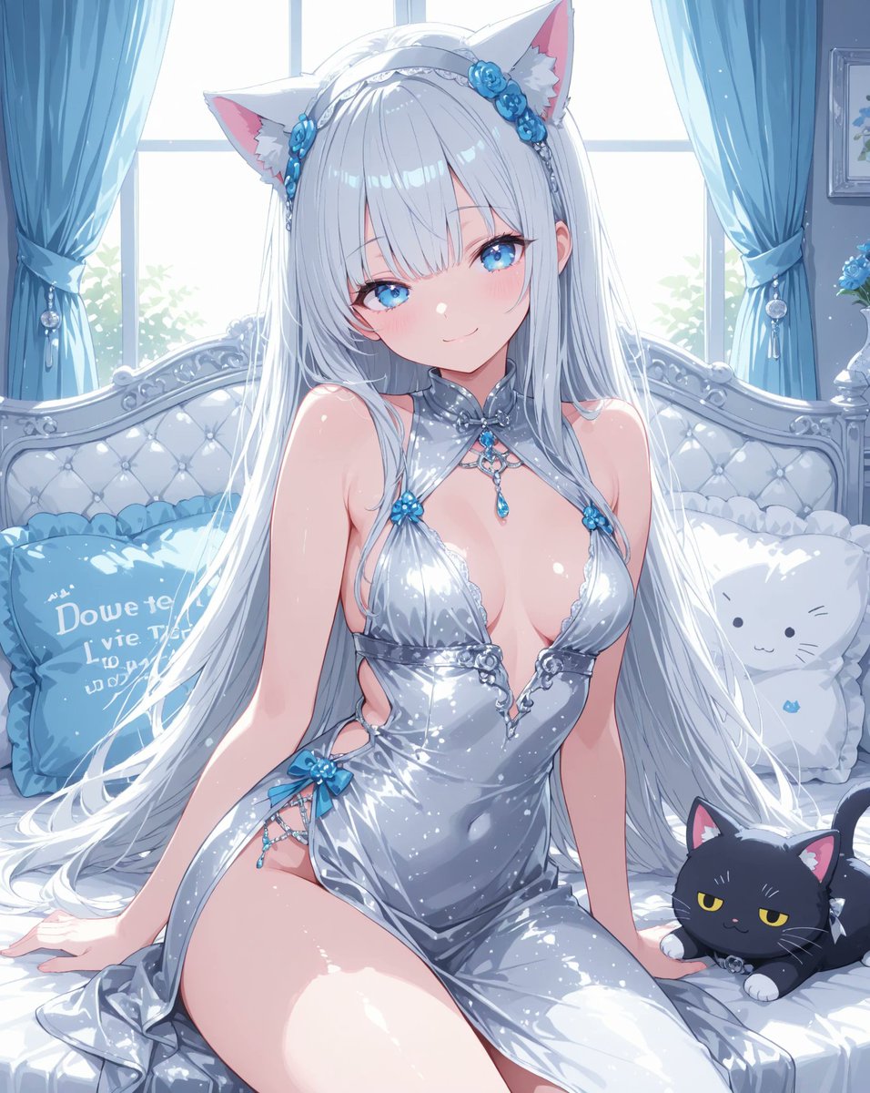 Aiilast's tweet image. おはにゃ☀️ #AIart