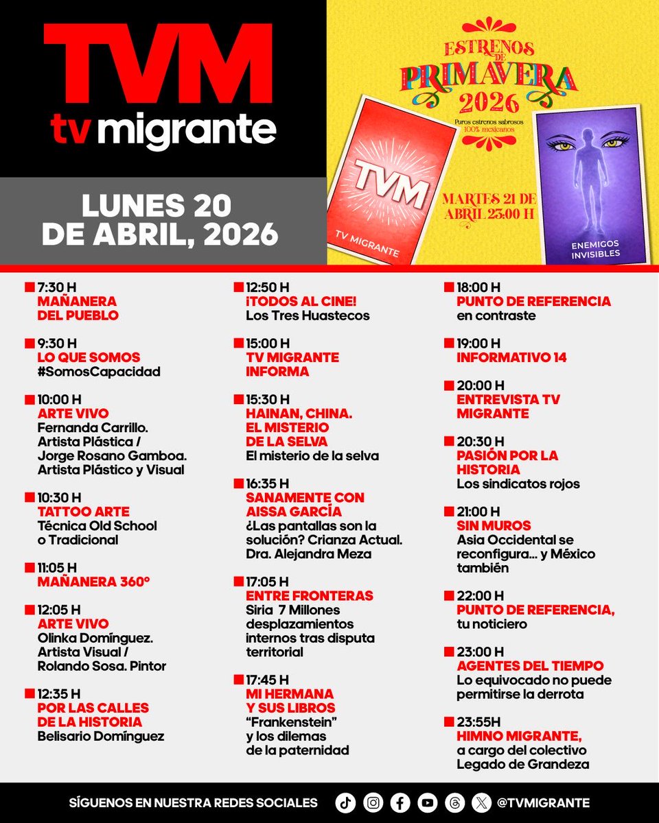 TV Migrante tweet media