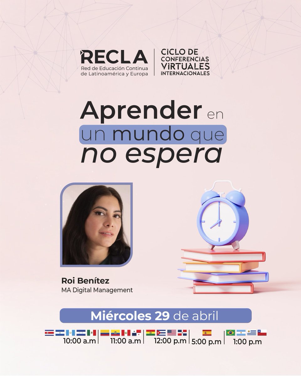 Red de Educación Continua de Latinoamérica y Europ tweet media