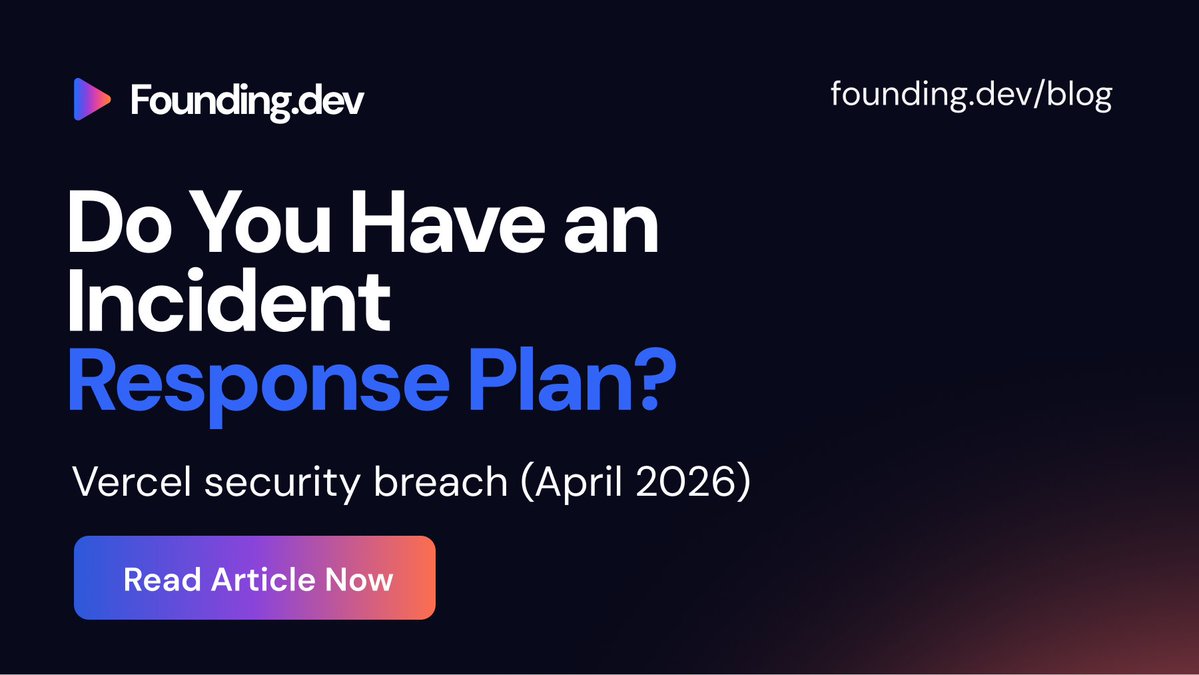 Founding Dev tweet media