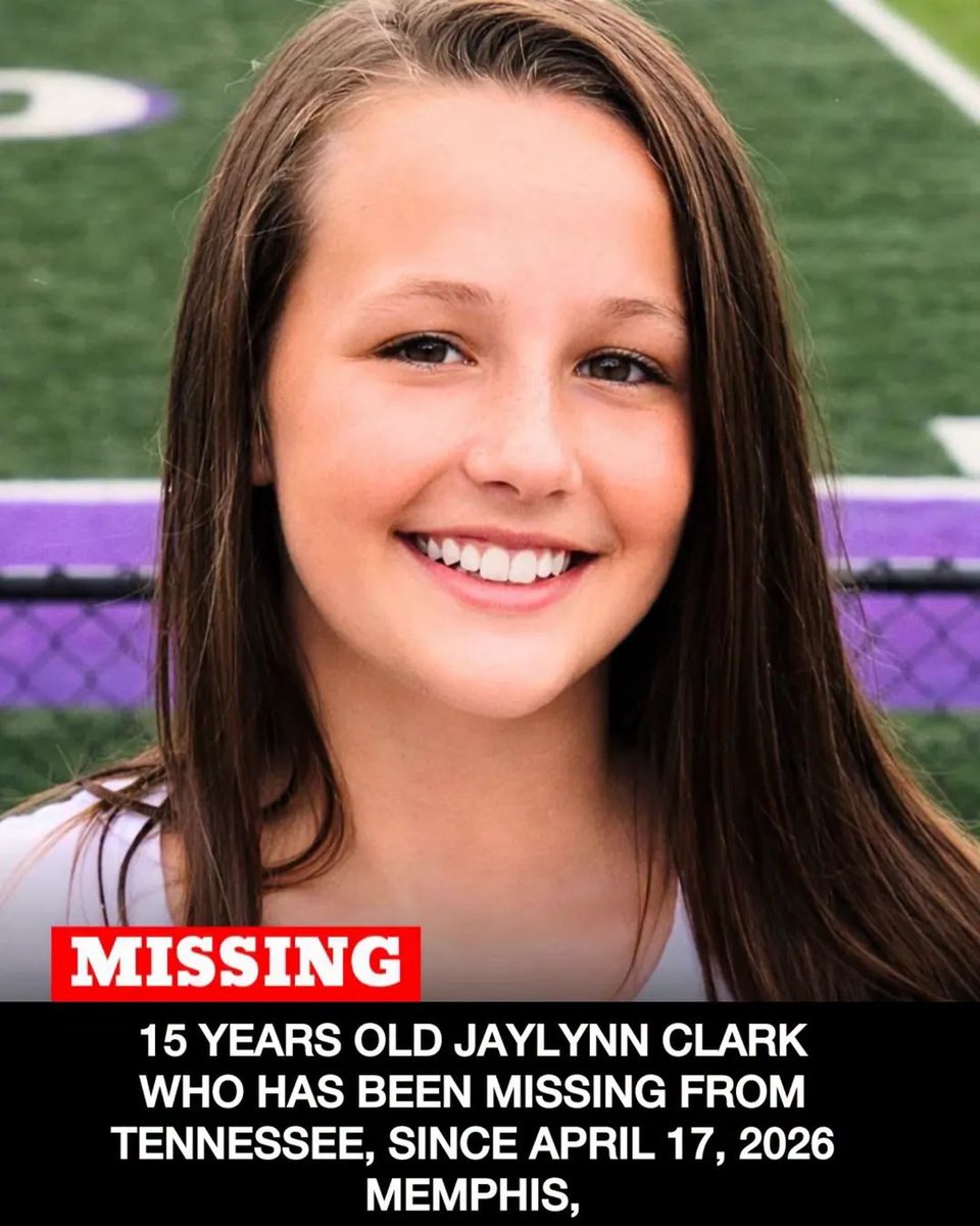 taylorbilt's tweet image. 🚨🚨RETWEET 🚨🚨

PLEASE HELP US SPREAD THE WORD

Jaylynn Clark is only 15 years old… and she has been missing since April 17, 2026, from Memphis, Tennessee. She was last seen around 11:15 PM… and since then, there has been no sign of her… no call… no message… nothing.  

A