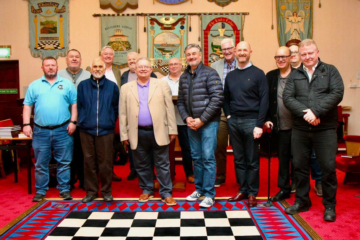 W Bro. & E Comp. Tony Harvey tweet media