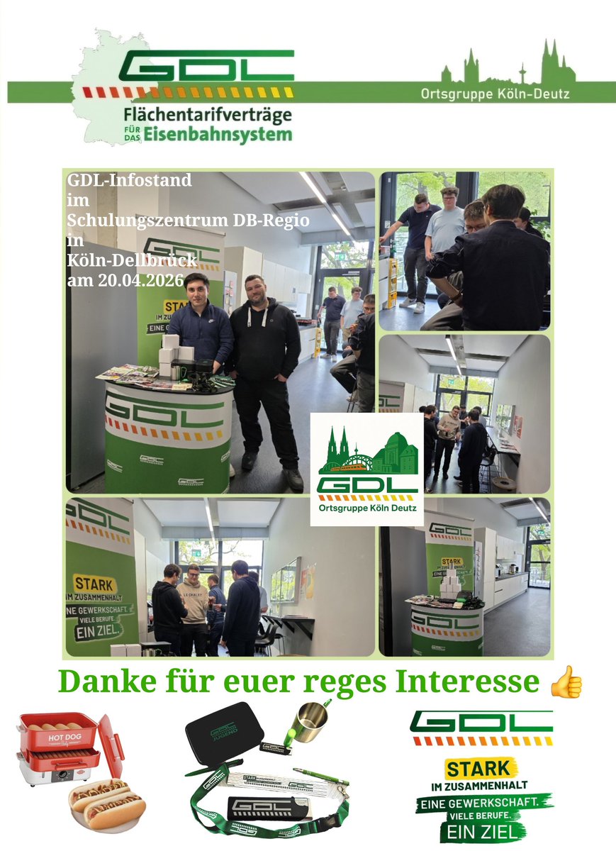 GDL Köln Deutz tweet media