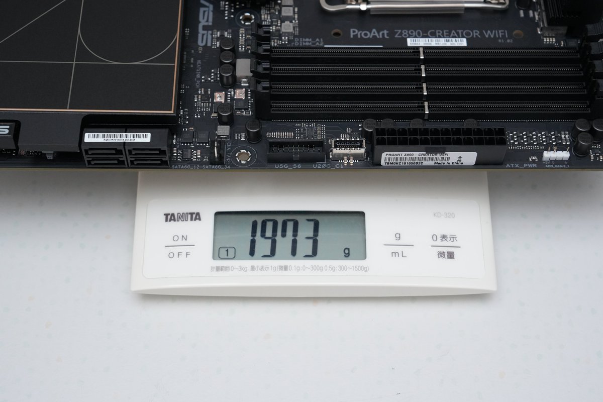 ProArt Z890-CREATOR WIFIのファーストインプレッションは「めっちゃ