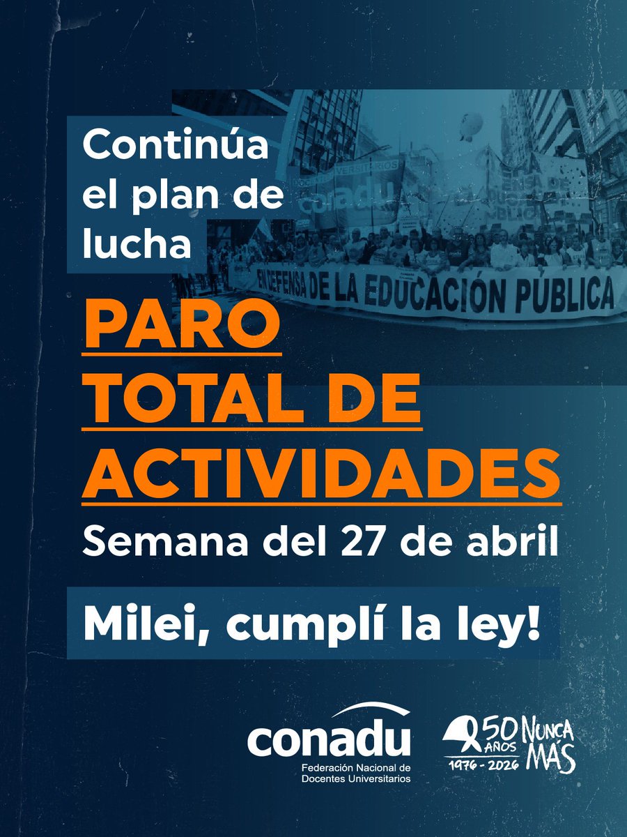 CONADU tweet media