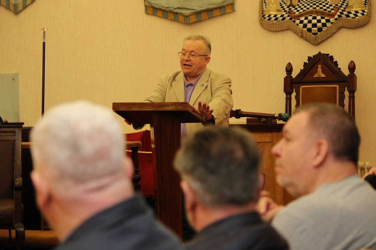 W Bro. & E Comp. Tony Harvey tweet media