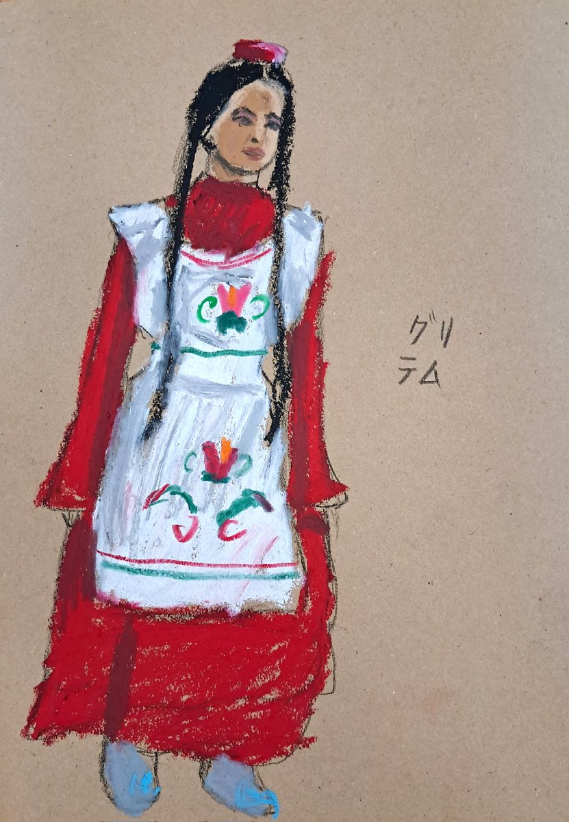 guritemu's tweet image. #pastel #oilpastel #art #パステル #絵 #traditionalart #artwork