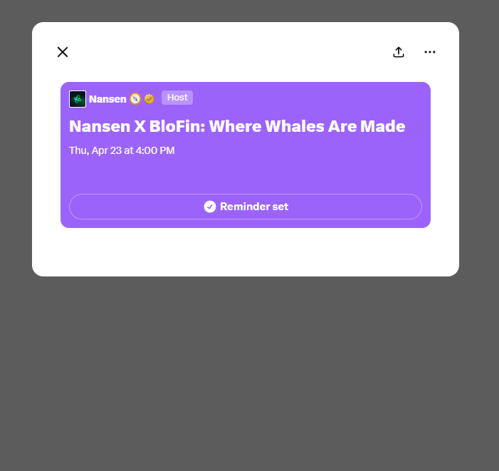 CunDonald's tweet photo. @nansen_ai @BloFin_Official Ready join the bigger giveaway

@Michael12454934
@EresarN 
@LJames22687526 https://t.co/TbAD0MRmix