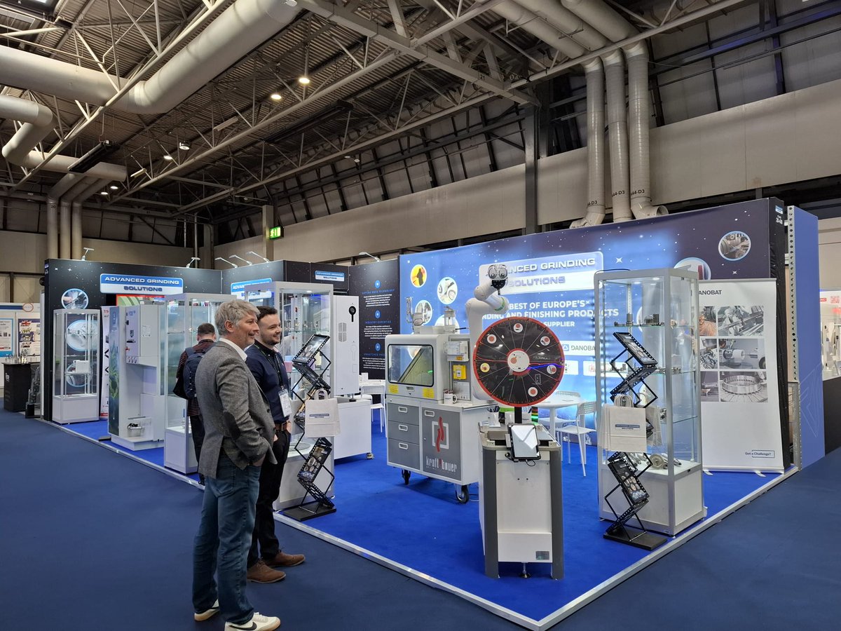 Gpainnova's tweet image. Day 1 at #MACH2026! 🇬🇧

We’re live at NEC Birmingham (Apr 20–24), showcasing #DLyte #SurfaceFinishing at 📍booth 20-418 with Advanced Grinding Solutions.

Come meet the #GPAINNOVA team and explore smarter manufacturing solutions 🤝

#DryLyte #electropolishing #MetalTreatment