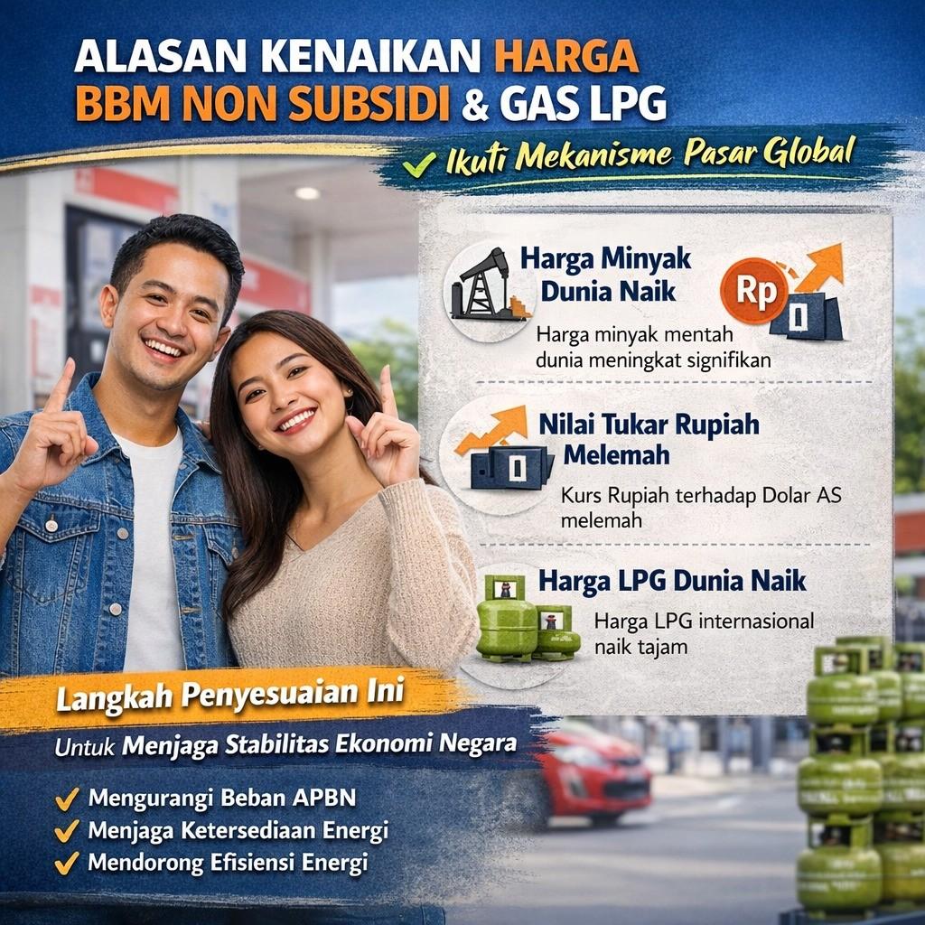 ndahwiii's tweet image. "Meskipun harga BBM dan gas naik, yuk kita dukung kebijakan pemerintah demi masa depan yang lebih baik! 💪✨ Bersama kita bisa! #Semangat"