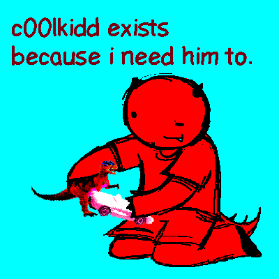 pathojon's tweet image. scrap, might remake later, text was supposed to be something else but i couldnt think of anything good. Thats why it is a scrap.
#007n7 #c00lkidd