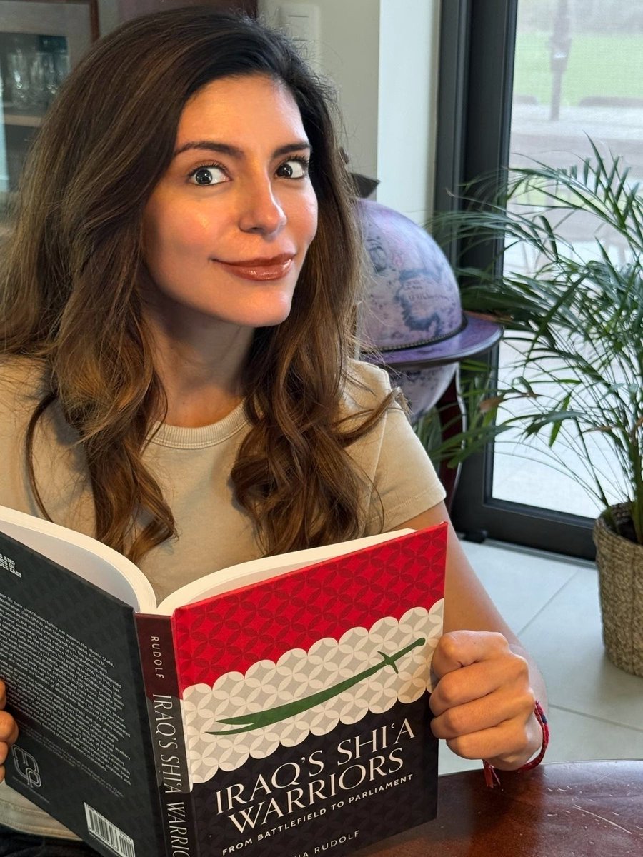 inna_veleva's tweet image. Happy to finally hold a hardcover copy of my new book, Iraq's Shi'a Warriors: From Battlefield to Parliament - part of @ManchesterUP Identities &amp;amp; Geopolitics in the #MiddleEast series. Launches at @warstudies &amp;amp; @StAntsCollege to follow. Order: manchesteruniversitypress.co.uk/9781526193063/ #Iraq #PMF