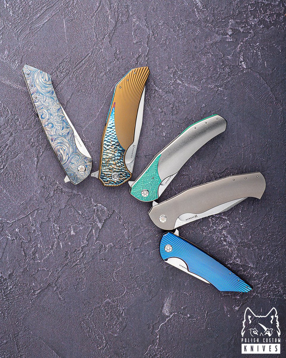 PolishKnives's tweet image. Herman DROP  🥁📢 Upcoming premiere: Monday, The 20th of April, 2026🔥💥

CST (Central Standard Time) : 11:00 AM

PST (Pacific Standard Time) : 09:00 AM

GMT (Greenwich Mean Time) : 04:00 PM

polishcustomknives.com/category/maker…

#titanium #steel #herman #knives