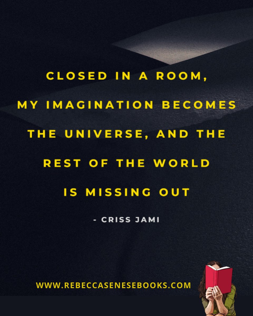 RebeccaSenese's tweet image. Books expand imagination. #books #booklovers #amreading