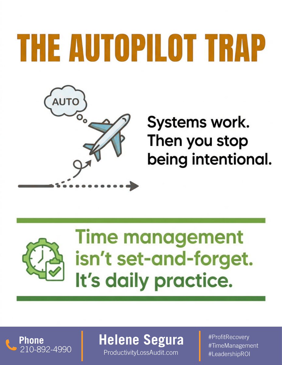 LivingOrderSA's tweet image. Even organized people fall off the wagon.

Build a system. Then autopilot kicks in.

It isn't "set and forget." It's daily practice.

Check:
→ Priorities
→ Self-care
→ Tracking time
→ Reflecting

Now you know. Turn it around.

#TimeManagement #Productivity #Leadership