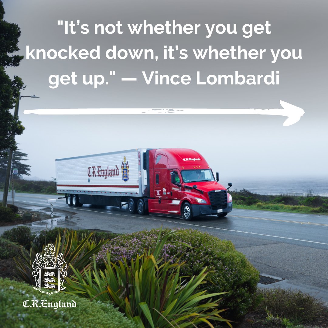 CREngland's tweet image. From the great Vince Lombardi 🏈 — "It's not whether you get knocked down, it's whether you get up."  

This #MotivationMonday, make sure you always get up and #DeliverExcellence! 

#CREngland #DriveCRE #Monday