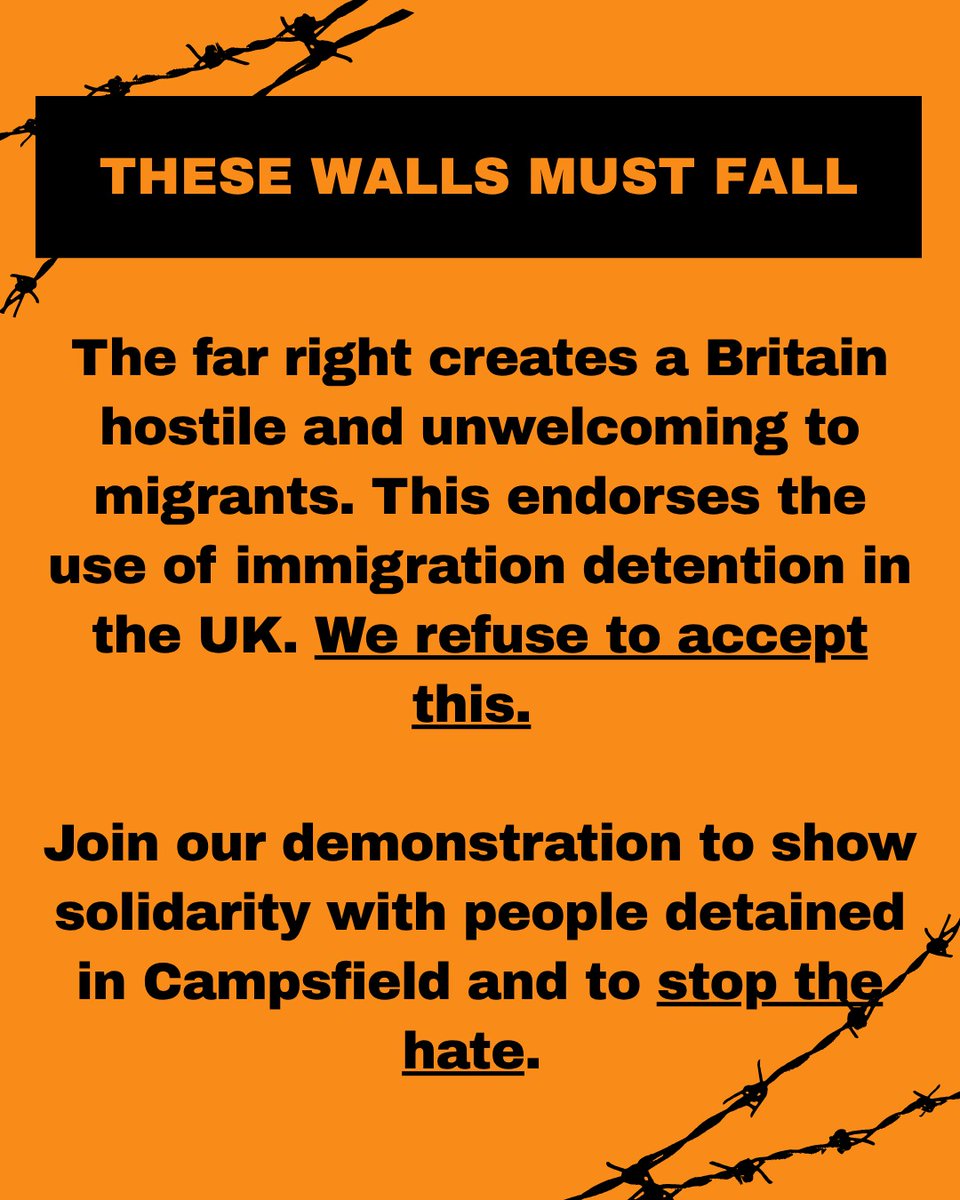 Close Campsfield 🧡 tweet media