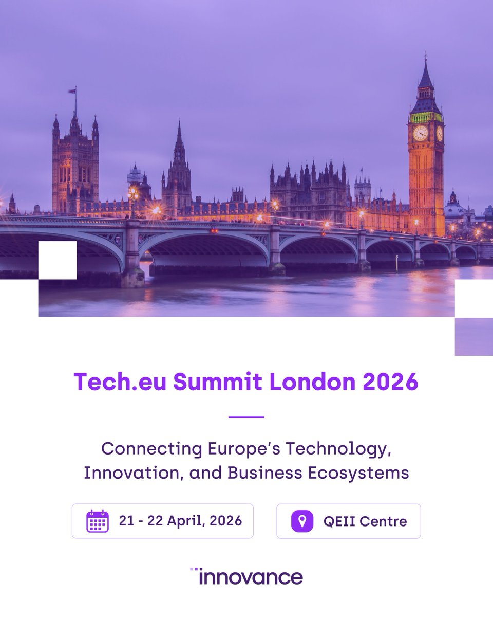 Counting down to the Tech.eu Summit in London. 🌍

We’re excited to be part of this global gathering that brings together the most forward-thinking players in financial services. 
 
#Techeu #FinTech #Innovation #Networking #Innovance #InnovationInAdvance