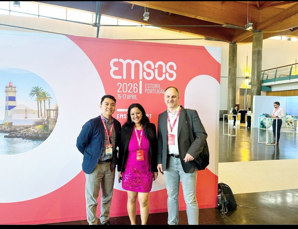 sherron_furtado's tweet photo. Delighted to present 4 Oral Talks &amp; 1 Poster on the topics of #Functionaldeficits and #Rehab after #Sarcomas, at European Musculoskeletal Oncology Society Conference #EMSOS2026 held in Portugal 😀 Exciting discussions about how we #innovate #care &amp; improve  #functionaloutcomes!🎉 https://t.co/iFdjVMGfjg