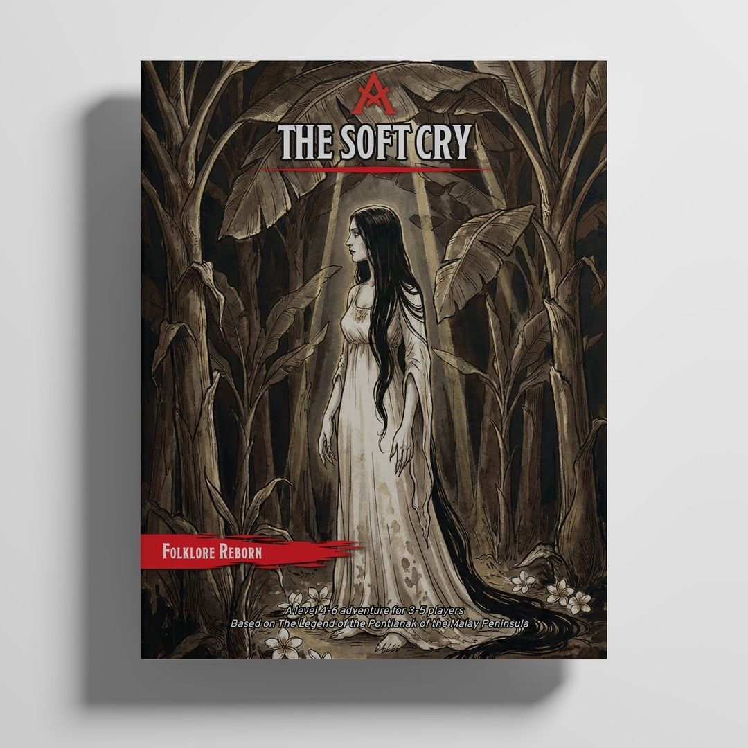 artaxios's tweet photo. The flowers smell sweet. That means she is far. When the scent turns to rot, she is behind you. A dead mother walks a river kampung, and she is not hunting randomly. She has a list.

Folklore Reborn: The Soft Cry. A 5e adventure. Link in bio.

#FolkloreReborn #TTRPG #DnD https://t.co/JGls4vSdTx