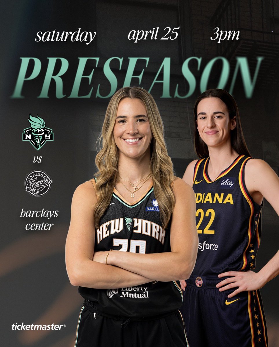 Join Beyond the Block NYC for the Pre-Season game, courtesy of The NY Liberty!

Tickets are free for participants ages 12+. Parents are able to attend as well.

Reserve your tickets now: forms.gle/VYmrpmLByXgsHs…