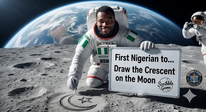 MRDAN131448's tweet image. Distance is just a number. 🌙✨

​First Nigerian to draw the crescent on the moon. Rates are going up tomorrow. 🇳🇬📈

#TheScribbleMaster #MoonMission