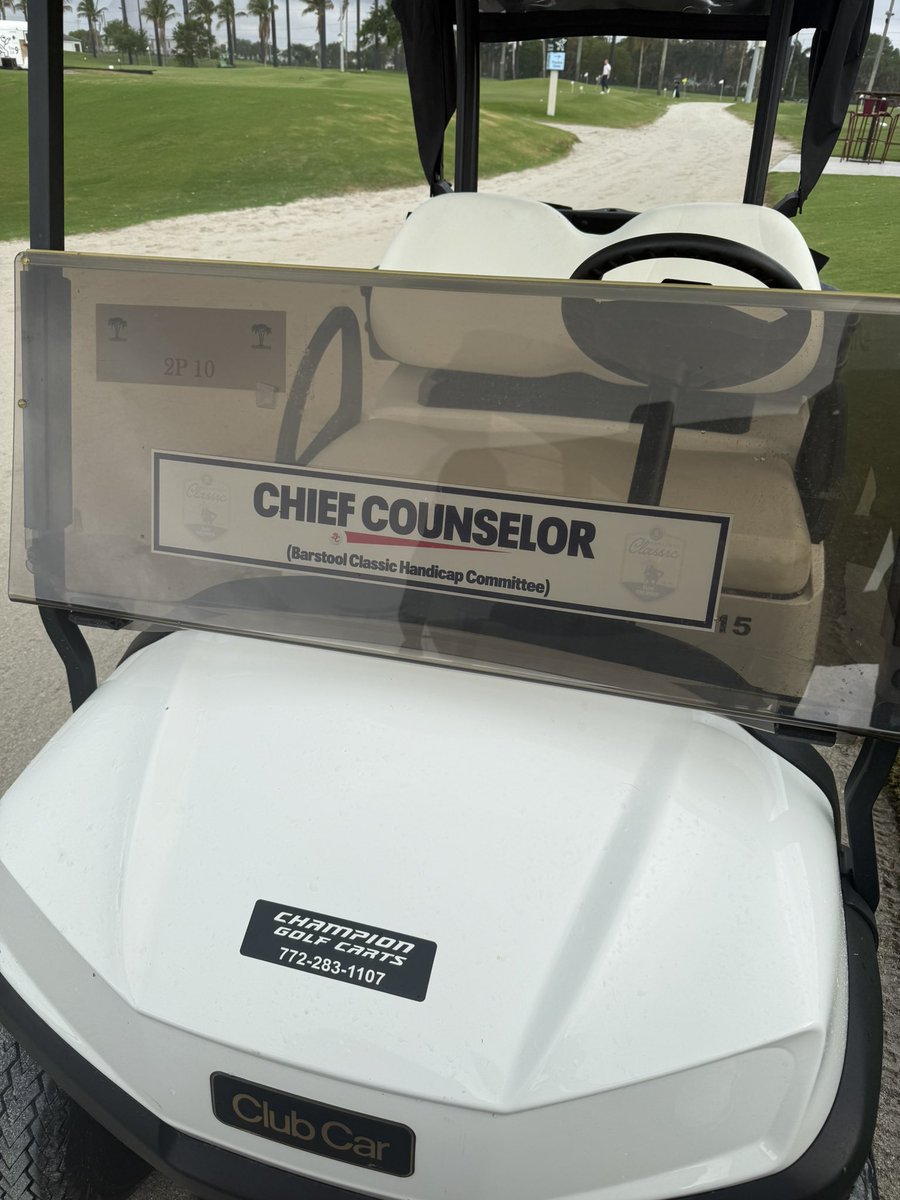 YipStrickler's tweet image. The first qualifier for the 2026 @BarstoolClassic is underway.  If you’re a NET golf degenerate like myself, you can follow the action here 👉 golfgenius.com/pages/12620163… #TheYipRule #golf #journalism