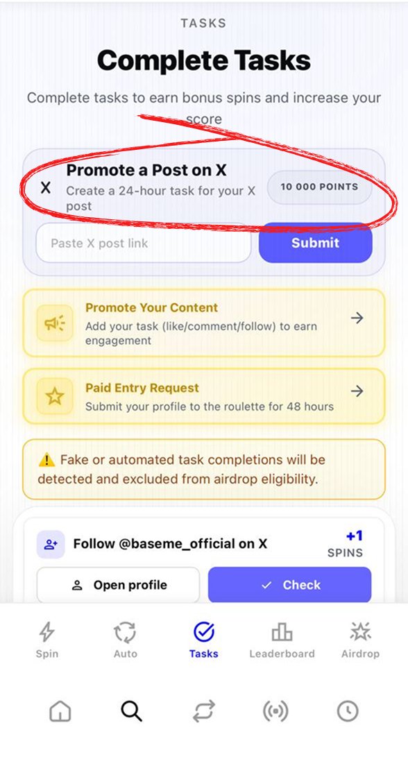 Base Me tweet media