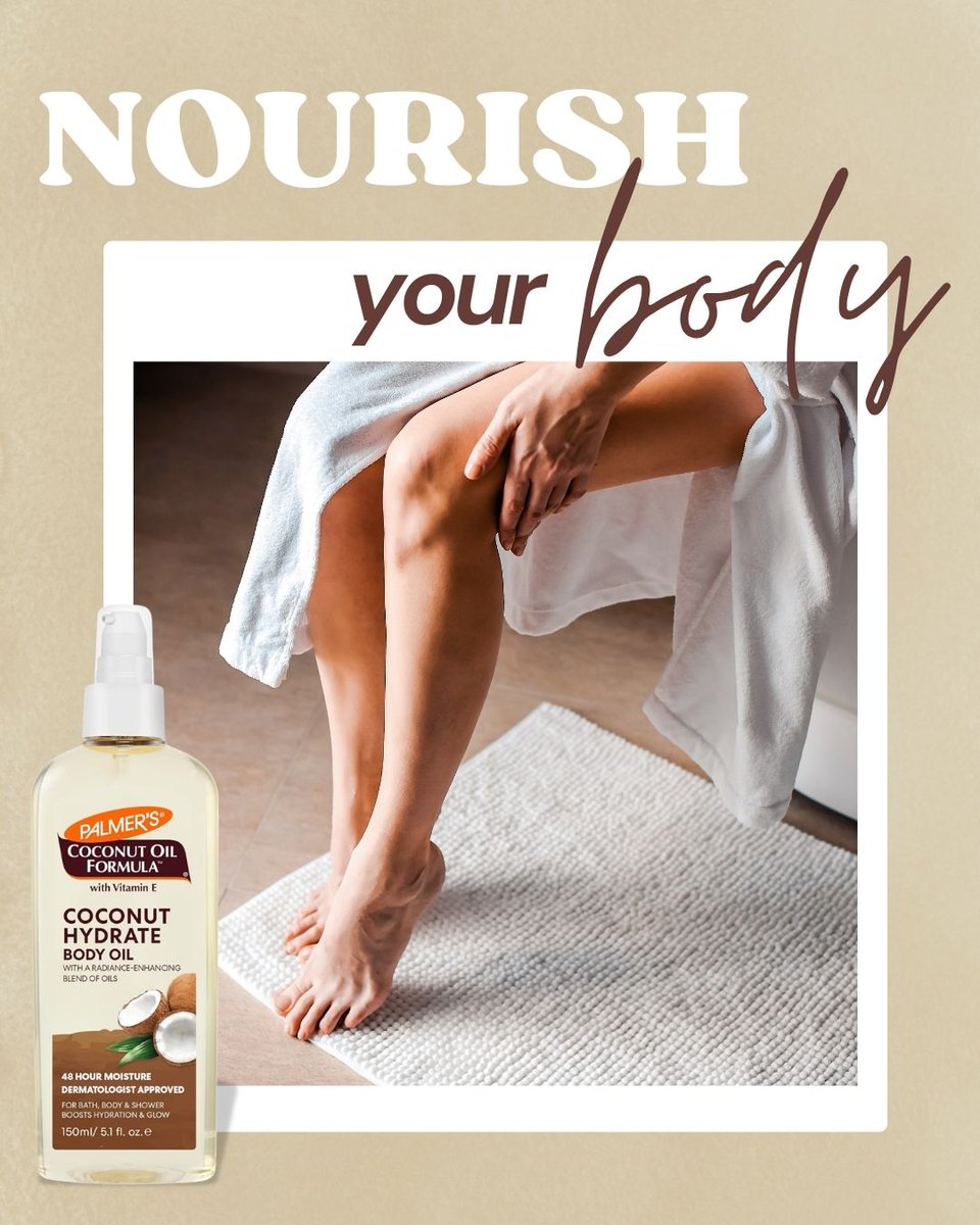 Did you know? Our Coconut Hydrate Body Oil: 

✅ Hydrates and replenishes skin
✅ Instantly absorbs
✅ Is Fair Trade certified

🛒 Amazon: sbrew.link/jJMxTXBQ