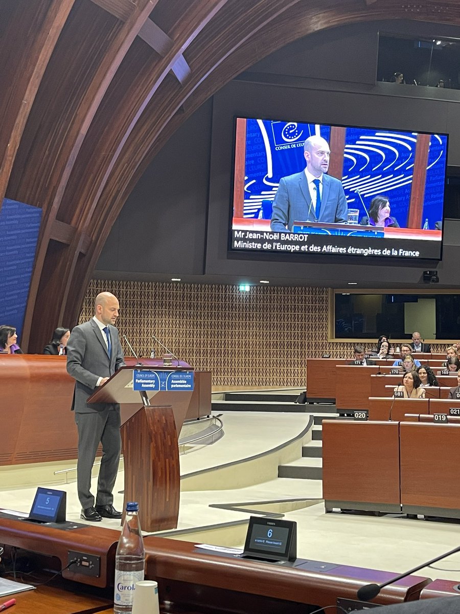 La France au Conseil de l'Europe 🇫🇷 🇪🇺 tweet media