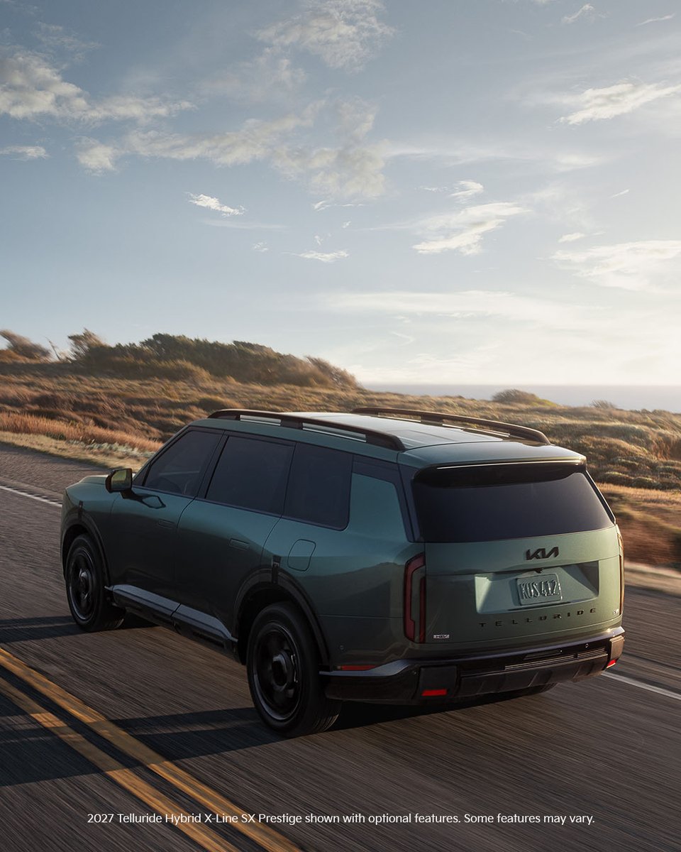 Kia_Nigeria's tweet image. Drive until the map gets just as bold. The all-new 2027 Kia Telluride Hybrid is designed to get you there.

#KiaTelluride #kia