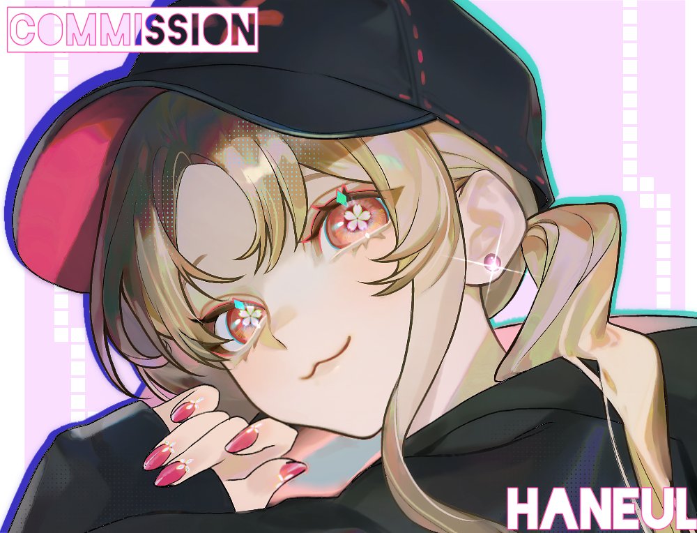 Vii1606Yang's tweet image. #VGenComm for azubeanie 🌸❤️

#artmoots #ibispaintX #commission