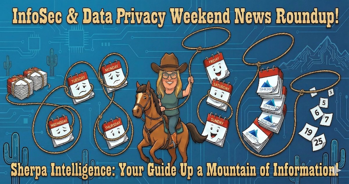 InfoSecSherpa's tweet image. What do a háček, Kelp, and Kurdistan have in common? 

They're all mentioned in today's Sherpa Intelligence #InfoSec &amp;amp; #DataPrivacy Weekend News Roundup!

Information Security &amp;amp; Data Privacy Weekend News Roundup: April 17-19, 2026
sherpaintelligence.substack.com/p/information-…