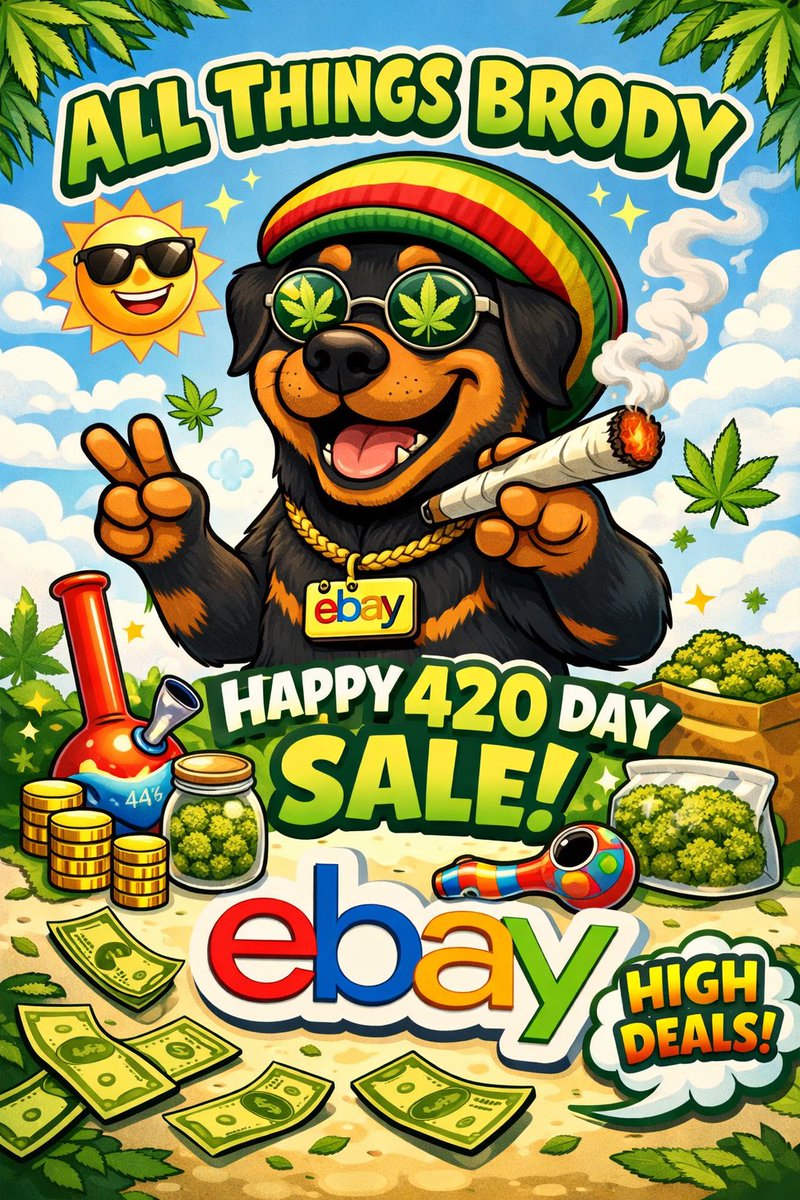 BuyfromBrodyD's tweet image. Happy 420 day celebrate with 30% off our entire store on @eBay 

ebay.us/m/9cSwWf

#happy420 #ebay #sale  #resellerlife