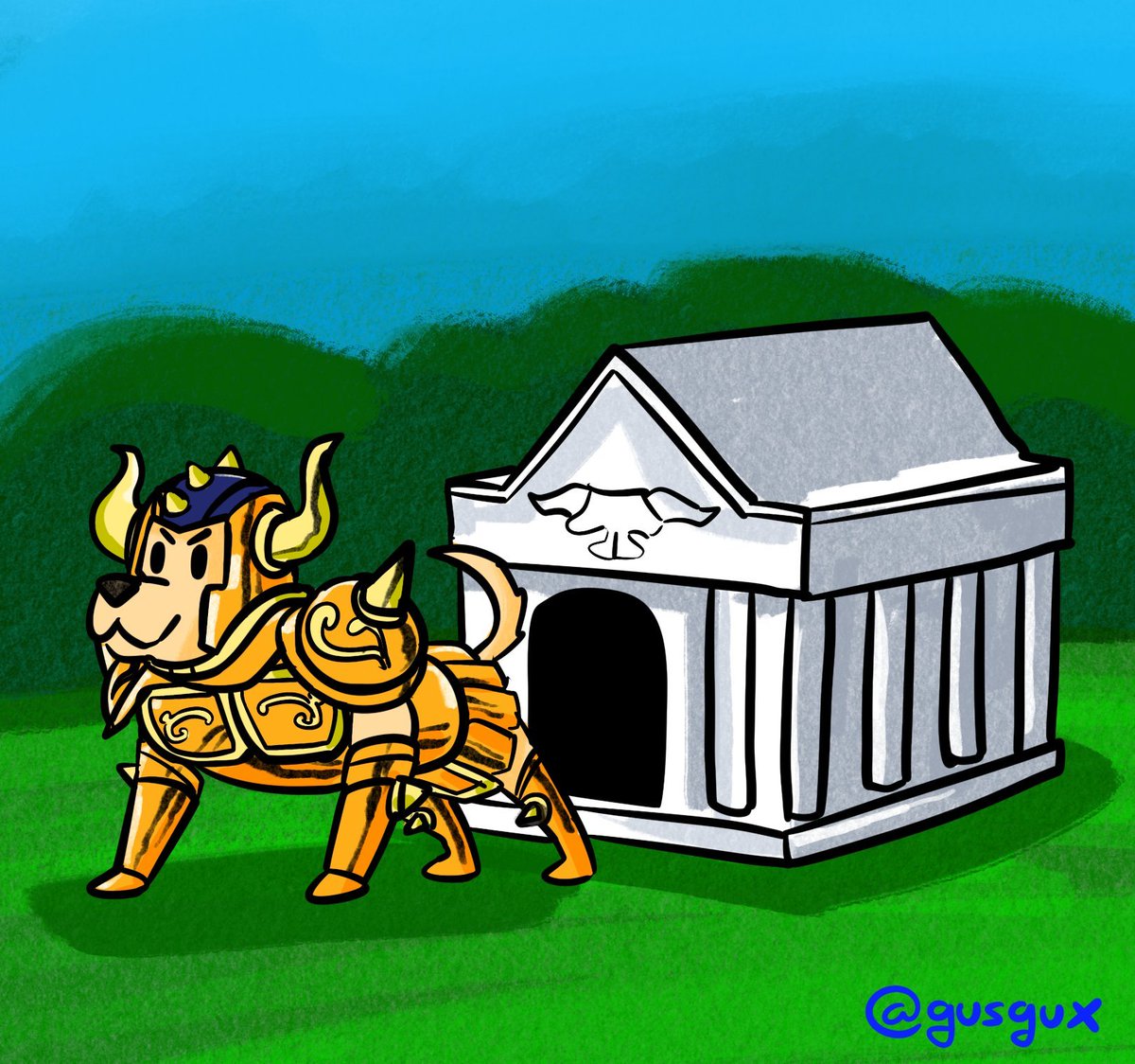 El perrito de Tauro protegiendo su casa ha visitado tu timeline.
Dale RT para que todo te salga bien en esta temporada de tauros.