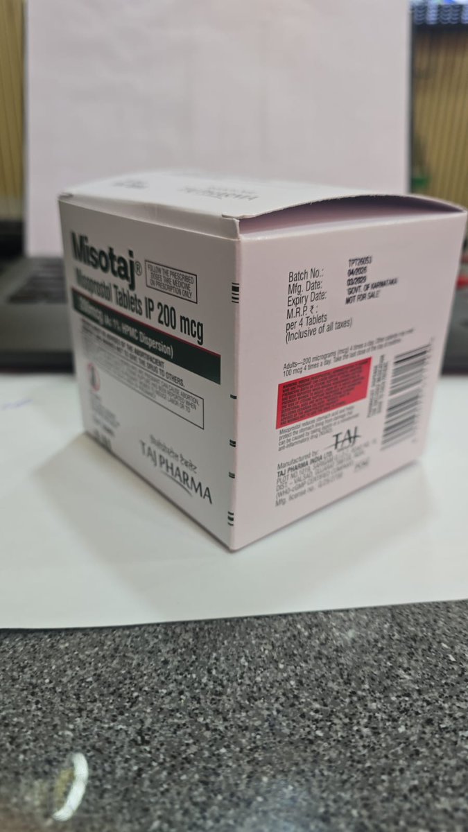TAJPHARMACEUTI1's tweet image. Misotaj® #Misoprostol reduces stomach acid and helps protect the stomach lining from damage that can be caused by taking aspirin or a nonsteroidal anti-inflammatory drug (NSAID).
— Misoprostol was granted FDA approval on 27 December 1988.