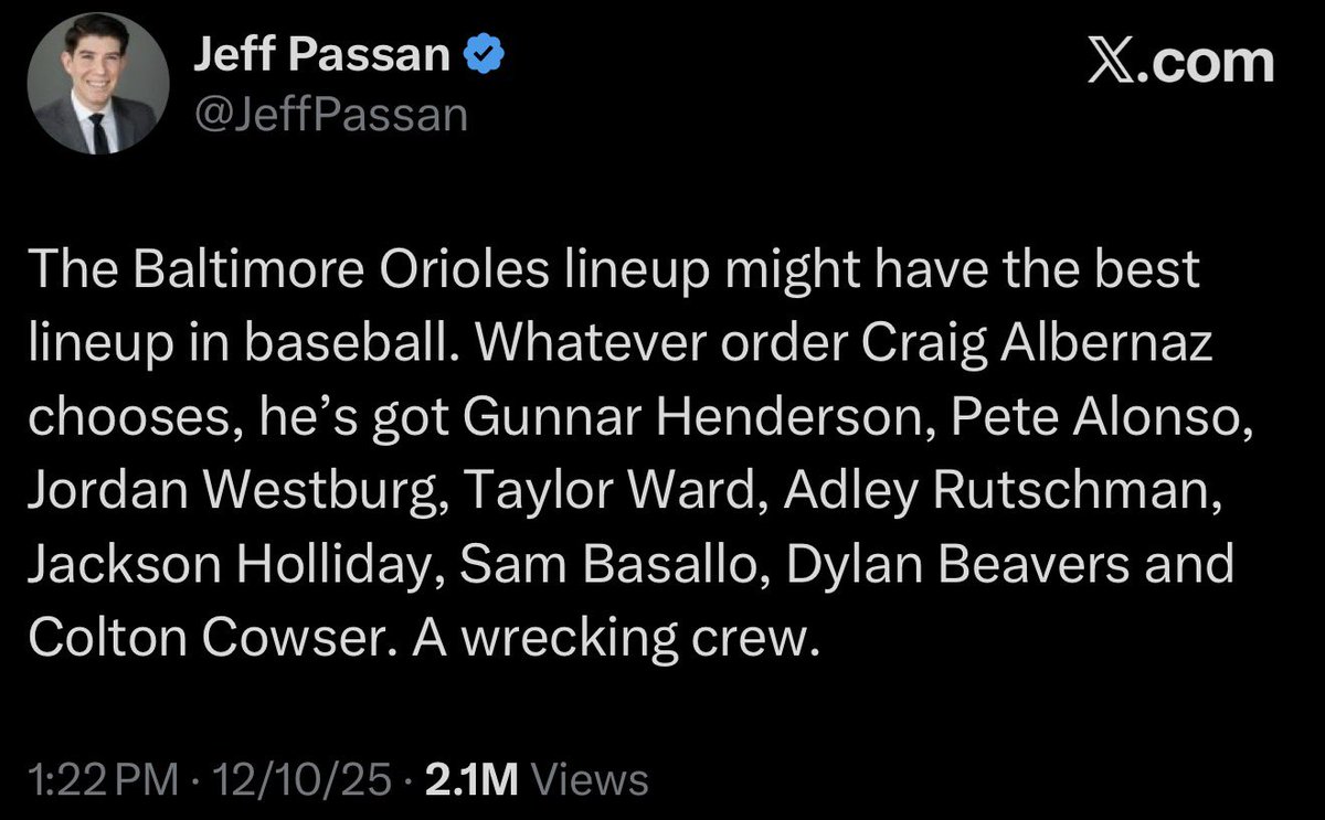 O’s Images Preceding Unfortunate Events tweet media