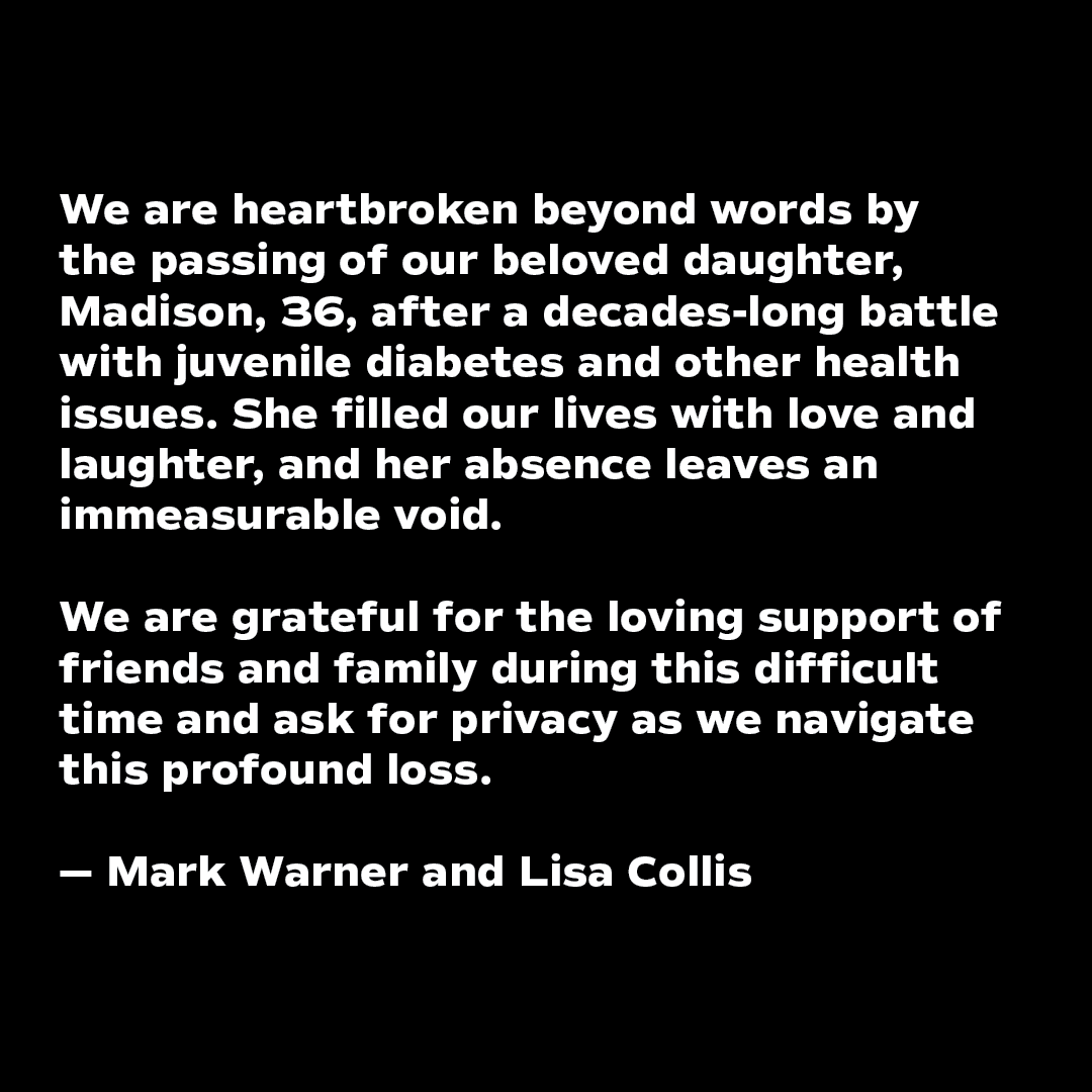 Mark Warner tweet media