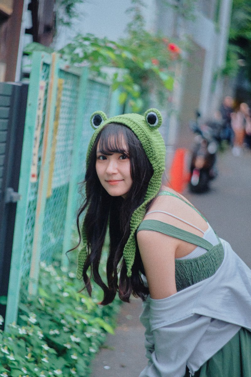 jjj_no_studio_'s tweet image. かえる帰る

model：#七瀬ななの @7se_7nano 

#ポートレート #portrait