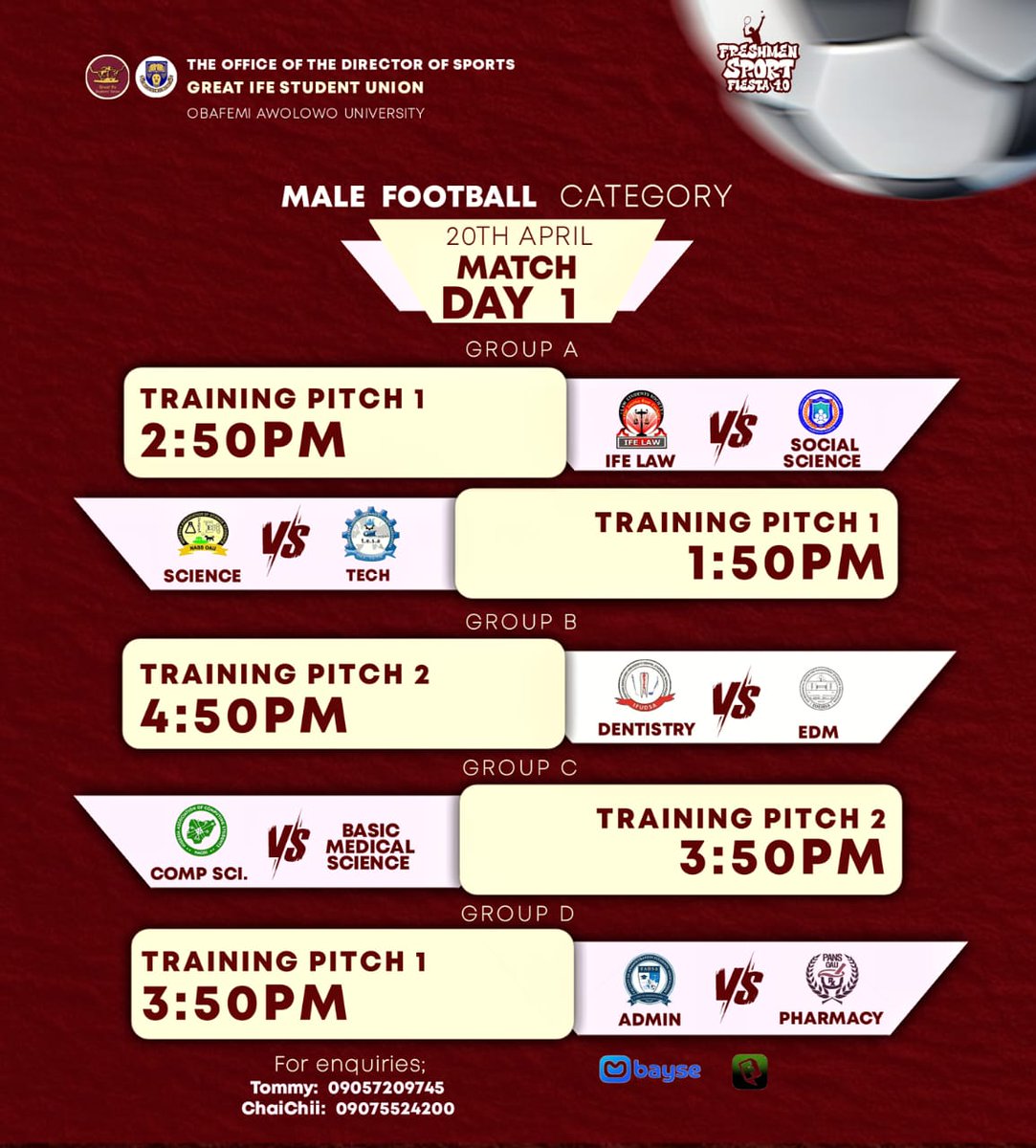 TESA OAU tweet media