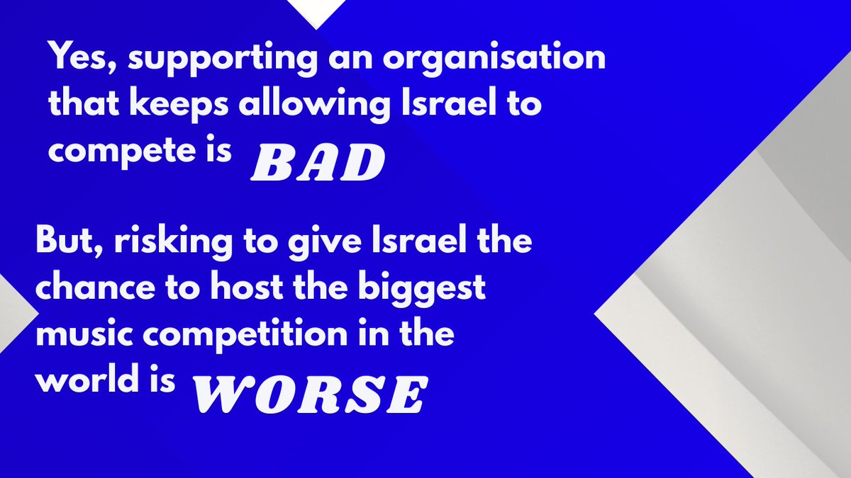 Coda ESC | BAN ISRAEL 🇵🇸| VOTE FINLAND 🇫🇮 tweet media