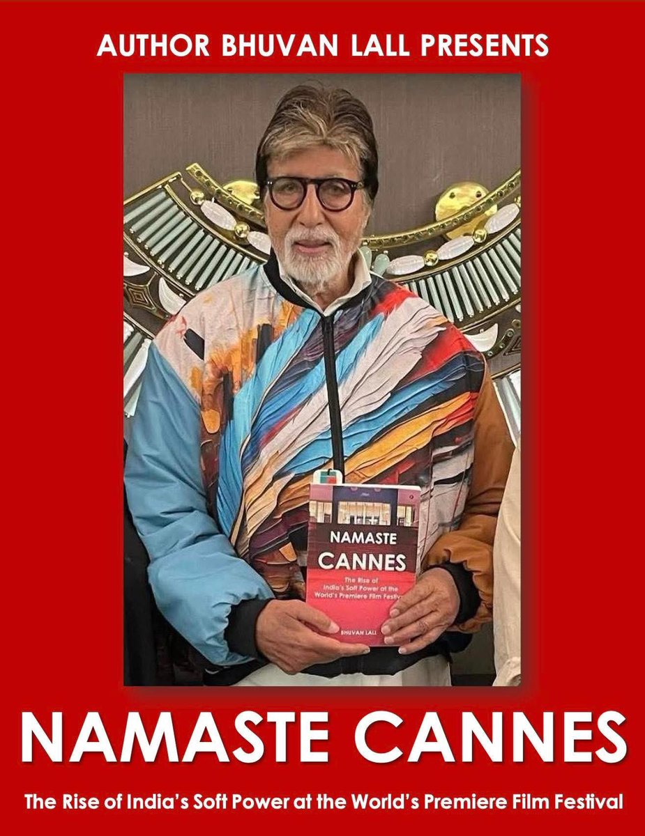 BhuvanLall's tweet image. Namaste Cannes! 🇮🇳🎥✨

Amitabh Bachchan’s speech at Cannes 2013 still gives me goosebumps!

#NamasteCannes #IndianCinema 

@Cannes_France @CannesPalais @mdf_cannes @Festival_Cannes @CarltonCannes @SrBachchan
