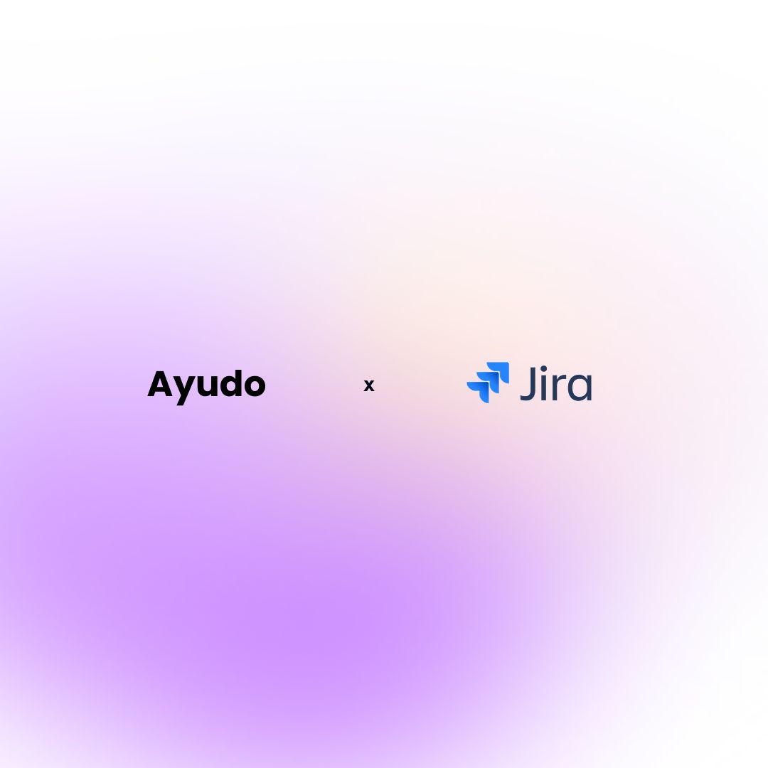 Ayudoai's tweet photo. Customer reports a bug.
Support creates the Jira issue — automatically.
Engineering fixes it.
Customer gets notified — automatically.
No copy-pasting. No chasing. No silence.

Ayudo + Jira = the support-to-engineering loop, fully closed.
https://t.co/ET8Zv9qVRU https://t.co/jY15eEDv3m