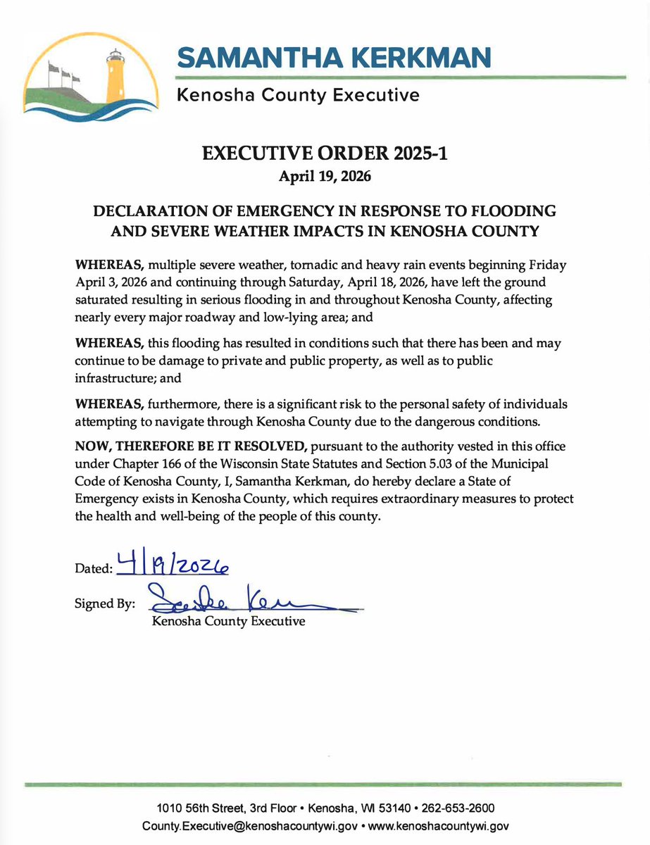 Kenosha County tweet media