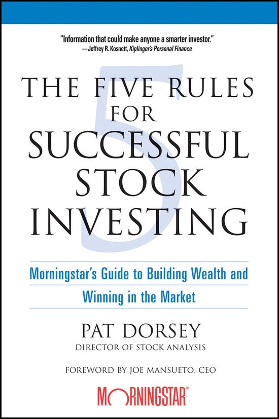 Read these 8 books if you're starting with investing:

1. The Five Rules for Successful Stock Investing