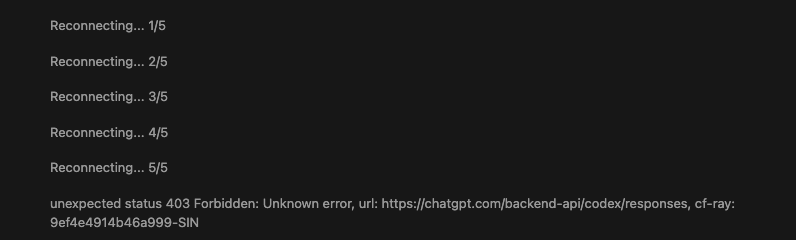 stupiz's tweet image. #chatgpt #codex #openai down ?