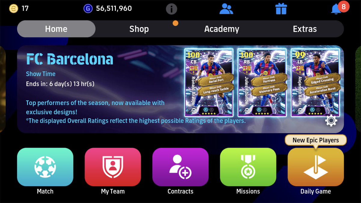 Ekun_cruzz's tweet image. Who wants to go on a coin saving challenge? 

Atleast 1.5k coins in 52 days 🥲 #efootball #gamer #mobilegame