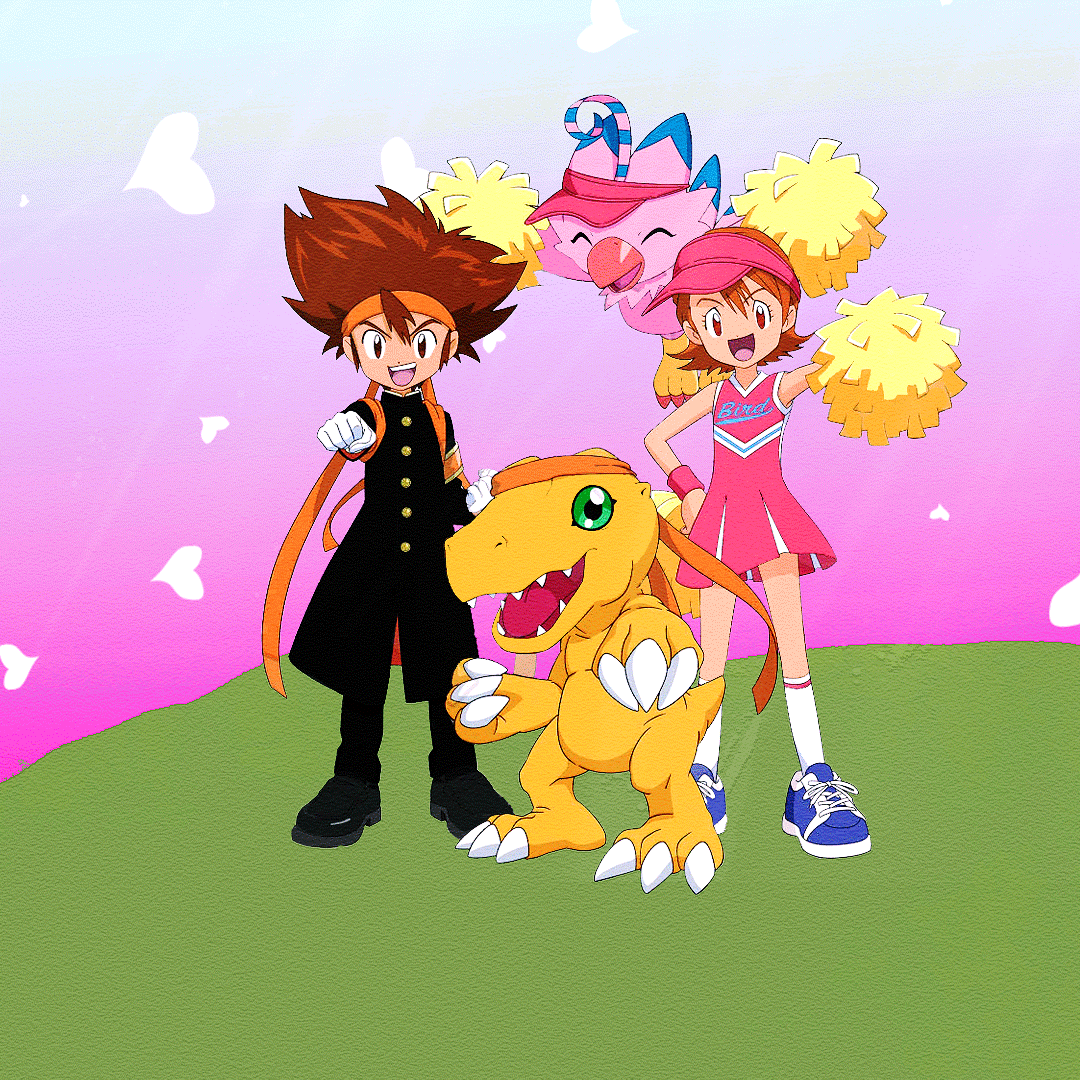 ayushishishi's tweet image. Taiora ver. 
#digimonadventuretri #デジモン #太空 #digimon